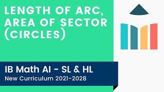 Length of Arc, Area of Sector (Circles) video thumbnail